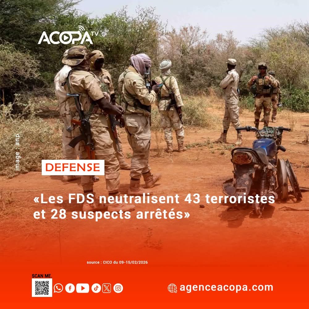 Niger/Défense : Les forces de défense et de sécurité neutralisent 43 terroristes.